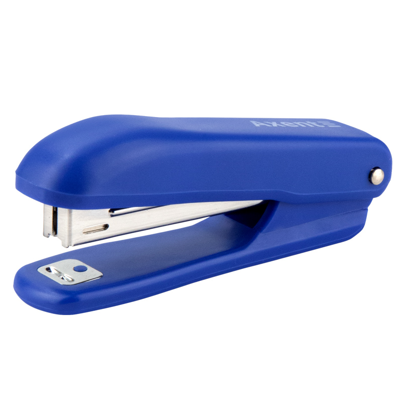 Степлер канцелярський AXENT 15 арк пластик Standard №10/5, синій (4222-02-A)